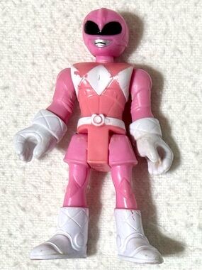 4/$20 Imaginext Pink Mighty Morphin Power Rangers Replacement Ranger
